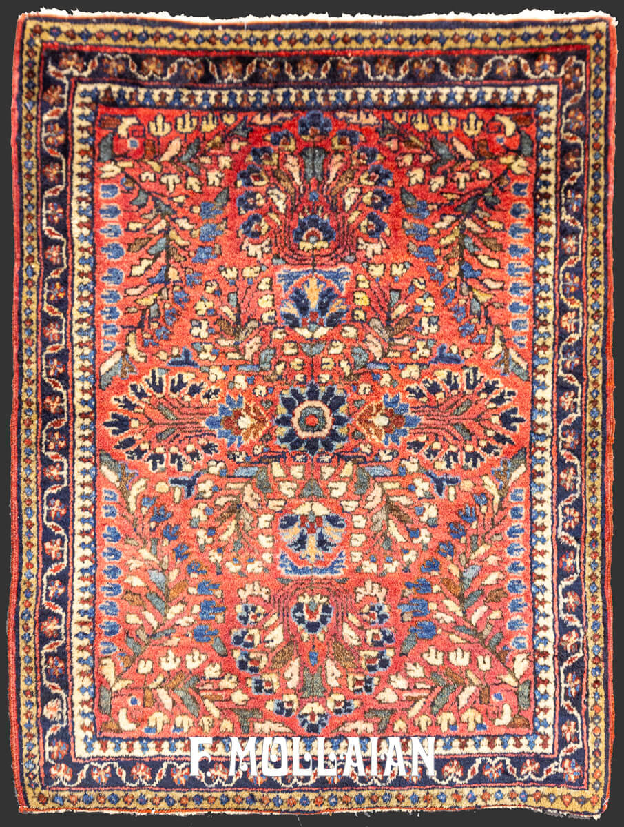 Sarouk Rug Floral Design n°:111680